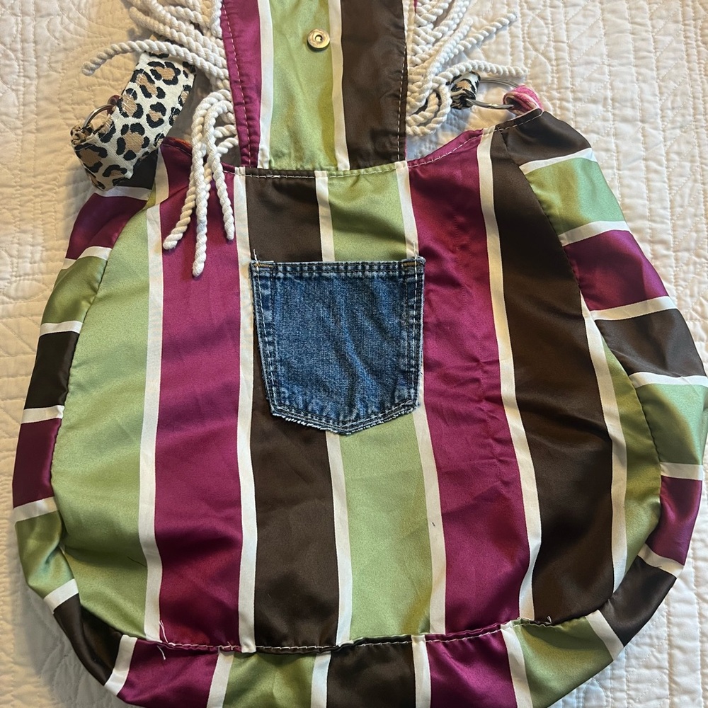 Keep It Gypsy Large Canvas Western Style Tote Bag - Picture 8 of 12